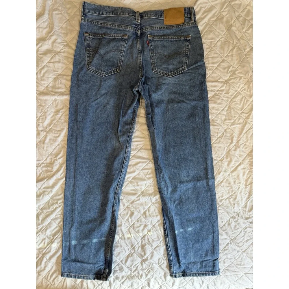 Levis 504 Mens Size 97R‎ Blue Jeans Actual 38X32 Medium Wash